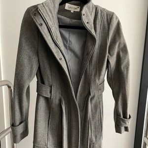 Grey pea coat